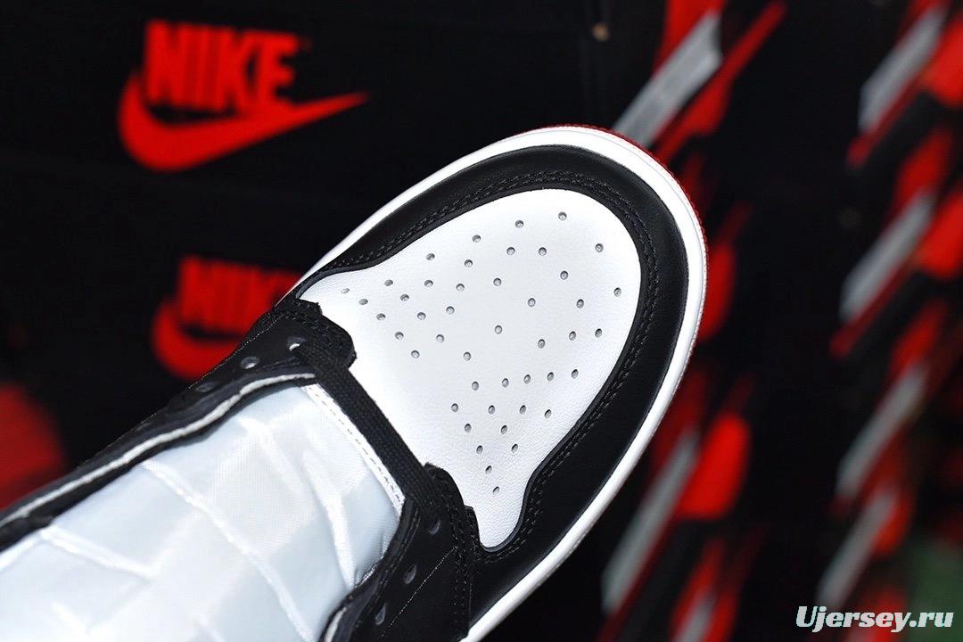 Air Jordan 1 Satin Black Toe
