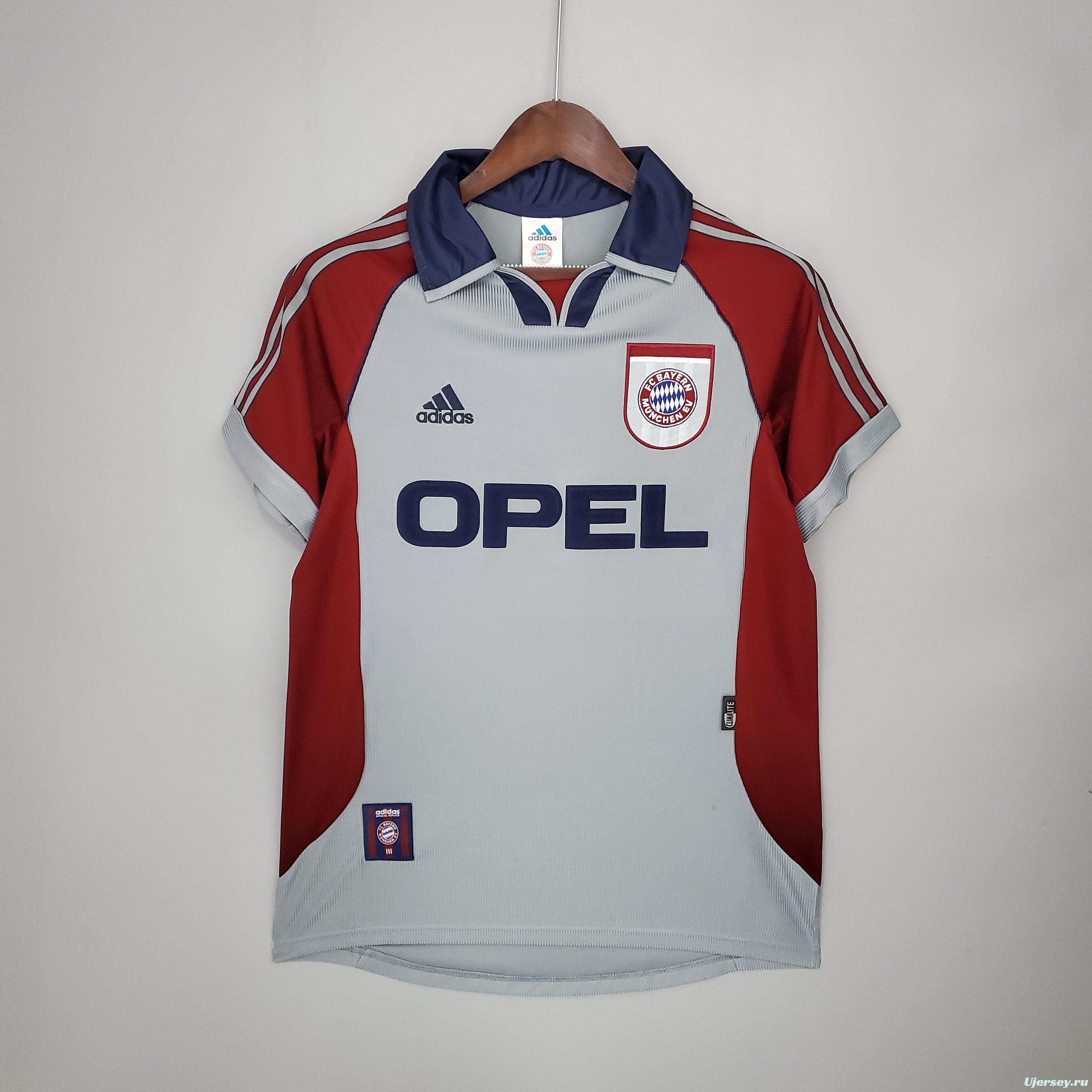 Retro 98/99 Bayern Munich away Soccer Jersey