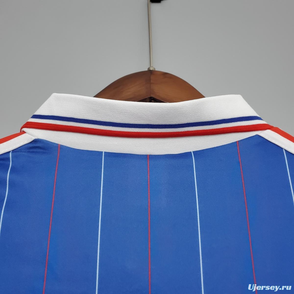Retro France 1982 home Soccer Jersey
