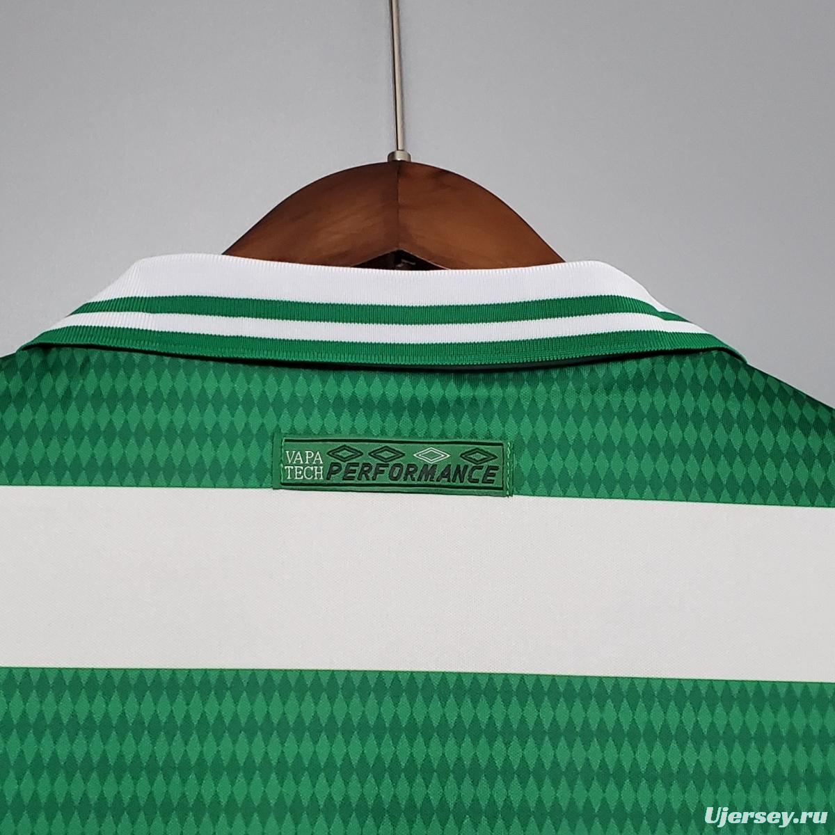 Retro 98/99 Celtic home Soccer Jersey