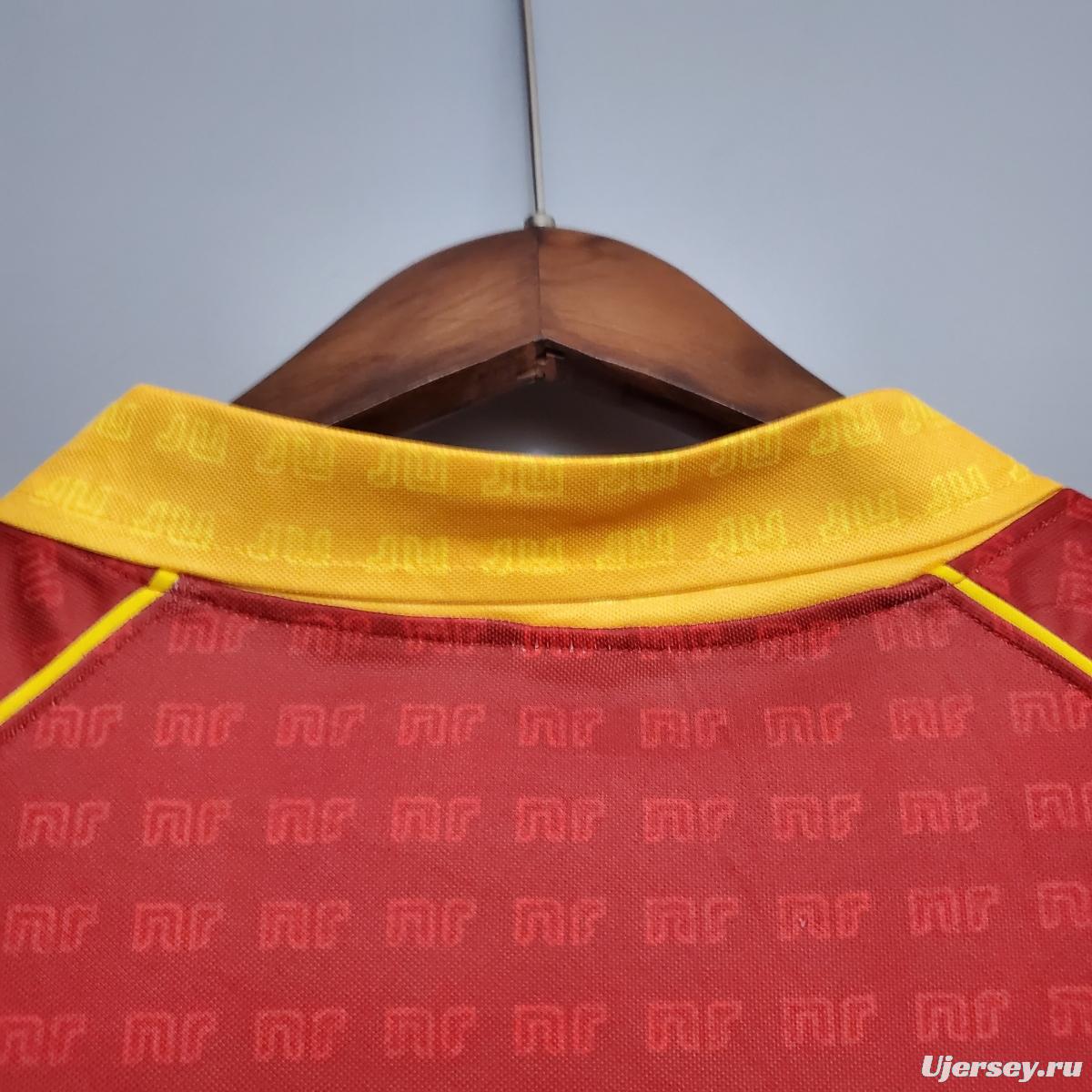 Retro Roma 90/91 home Soccer Jersey