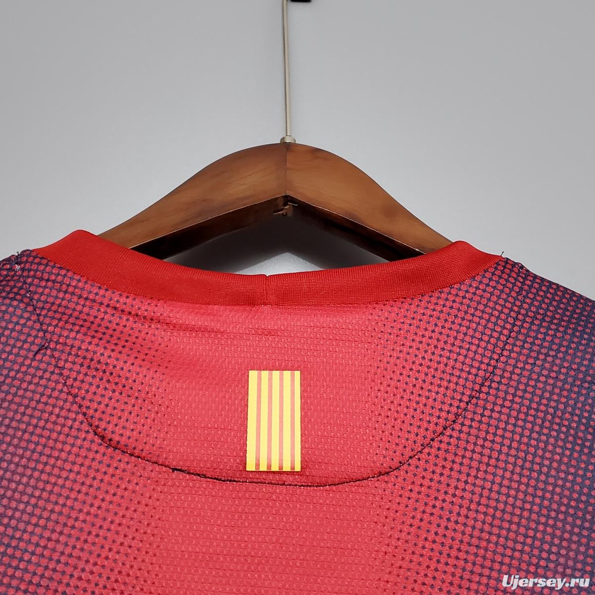 Retro Barcelona 12/13 home Soccer Jersey