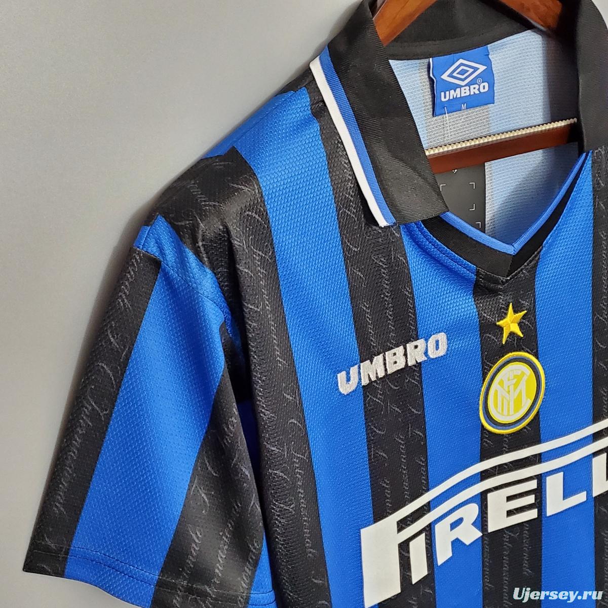 Retro 97/98 Inter Milan home Soccer Jersey