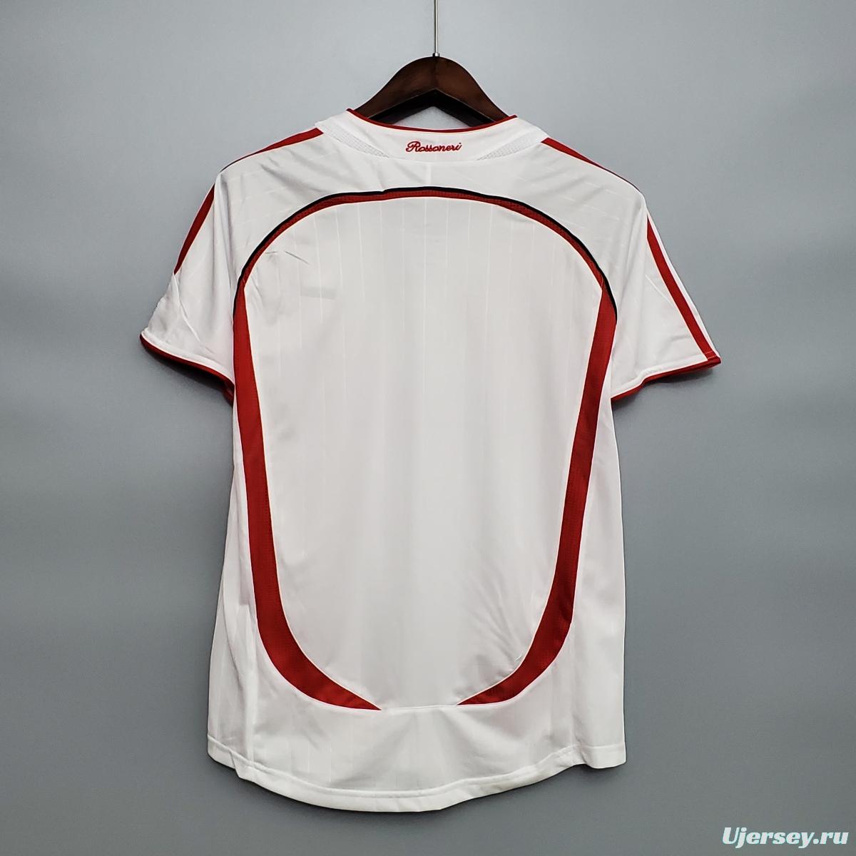 Retro AC Milan 06/07 AWAY Soccer Jersey