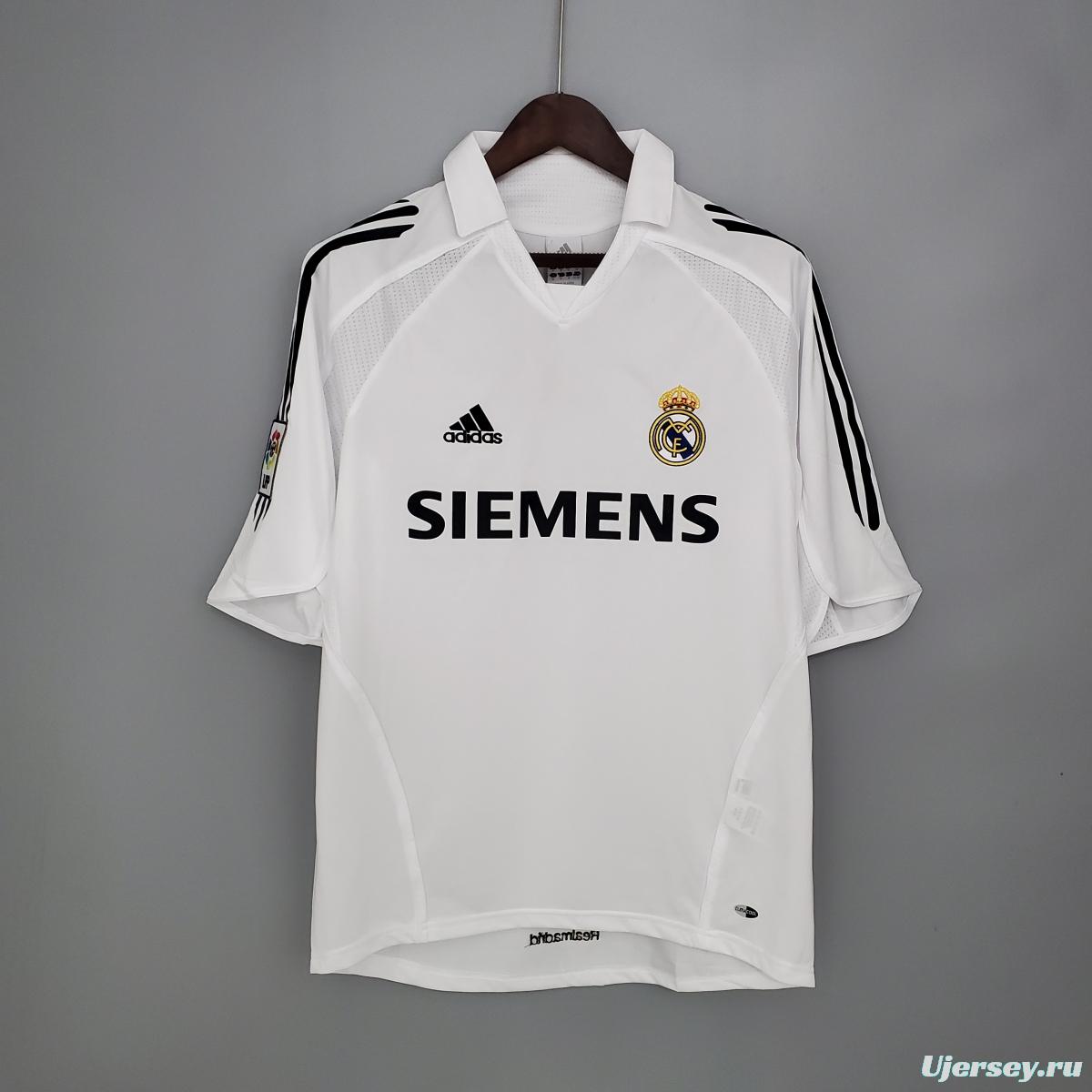 Retro Real Madrid 05/06 home Soccer Jersey