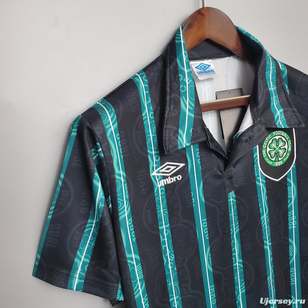 Retro Celtics 92/93 away Soccer Jersey