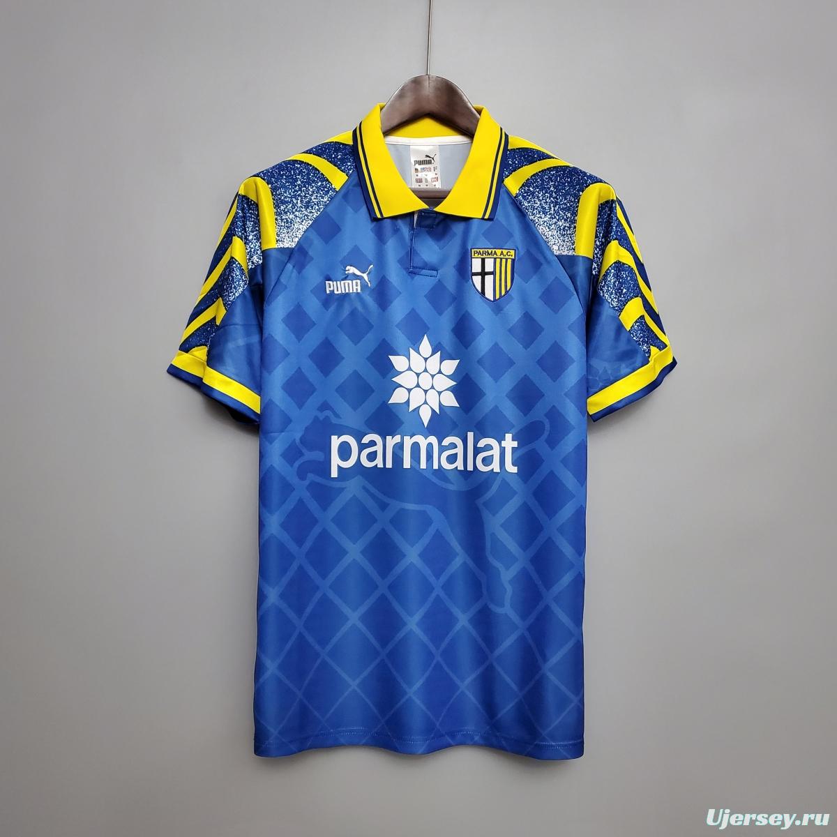 Retro Parma 95/97 Blue Soccer Jersey