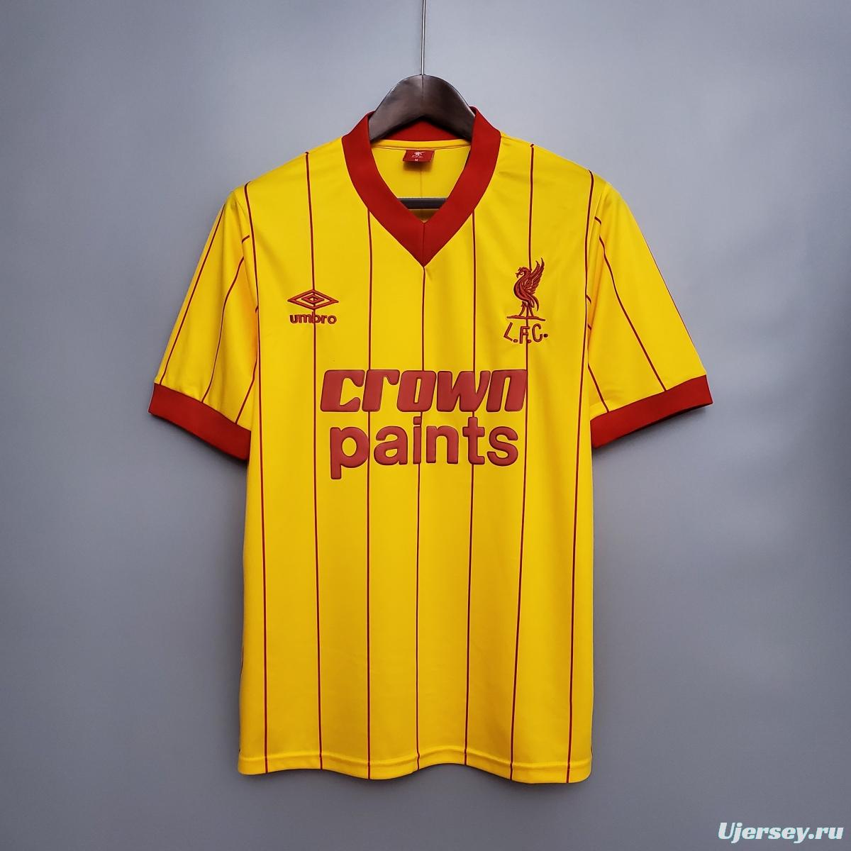 Retro 1984 Liverpool away Soccer Jersey