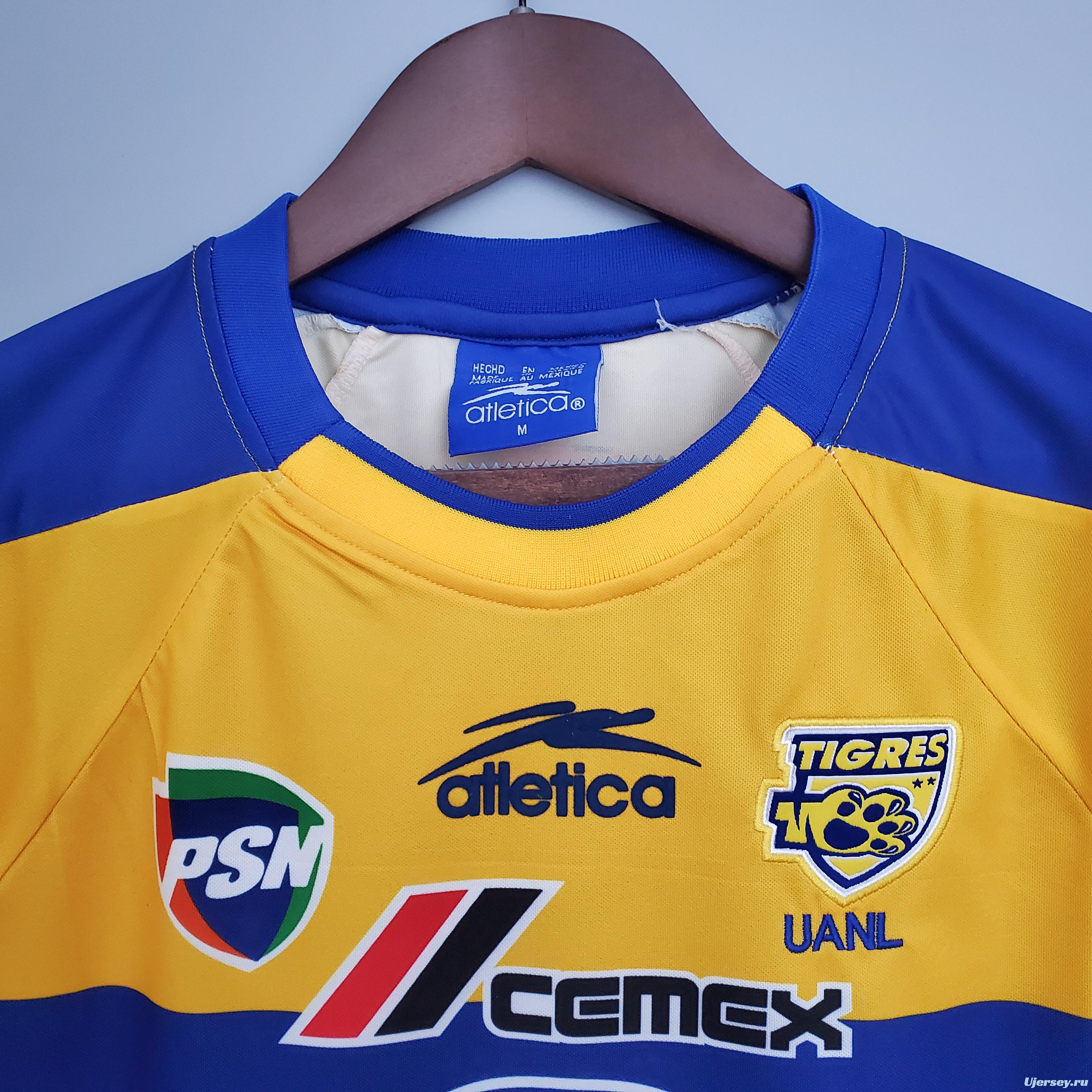 Retro 01/02 Tigres UANL Home Jersey