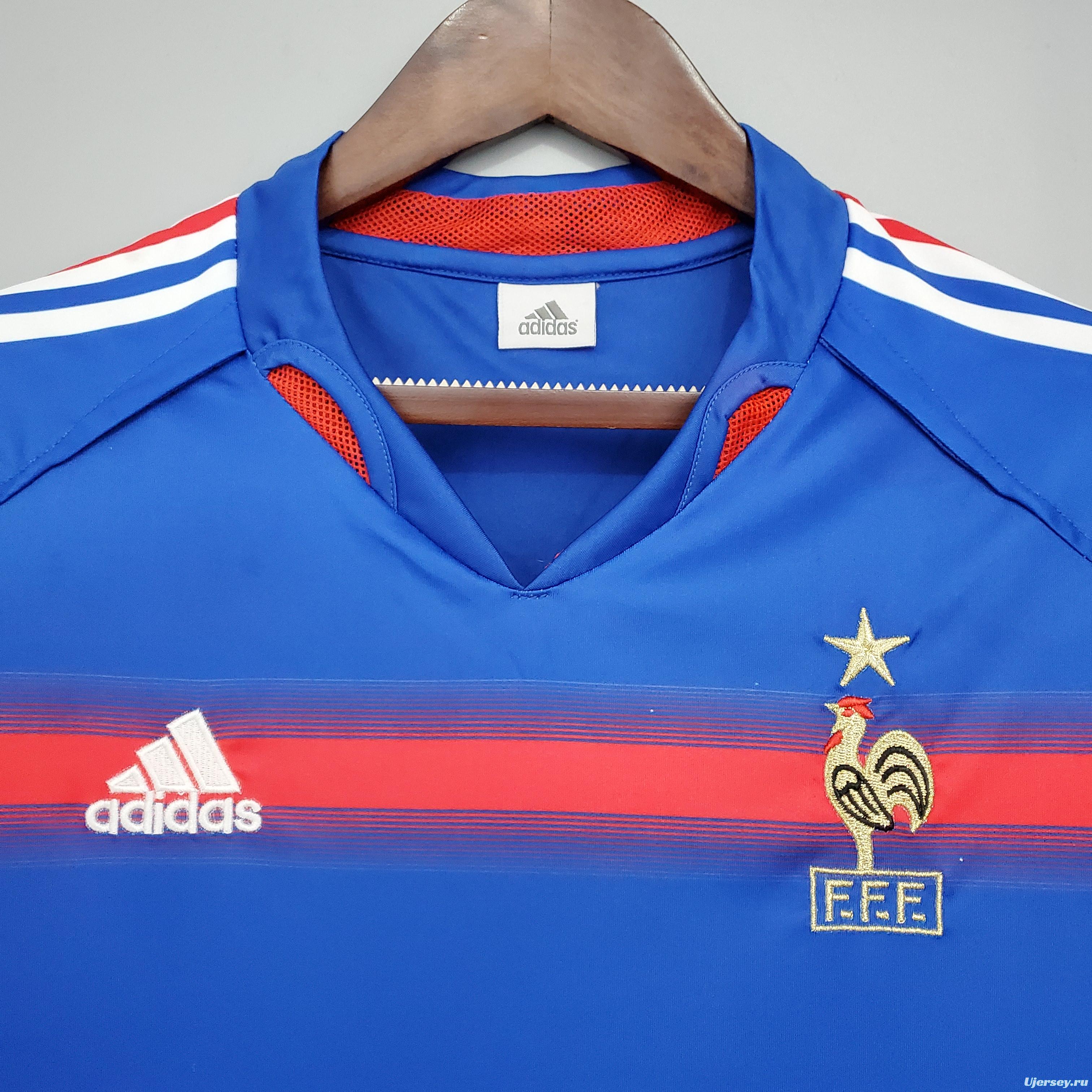 Retro France 2004 home Soccer Jersey