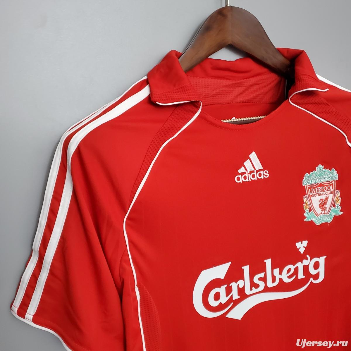 Retro Liverpool 06/07 home Soccer Jersey