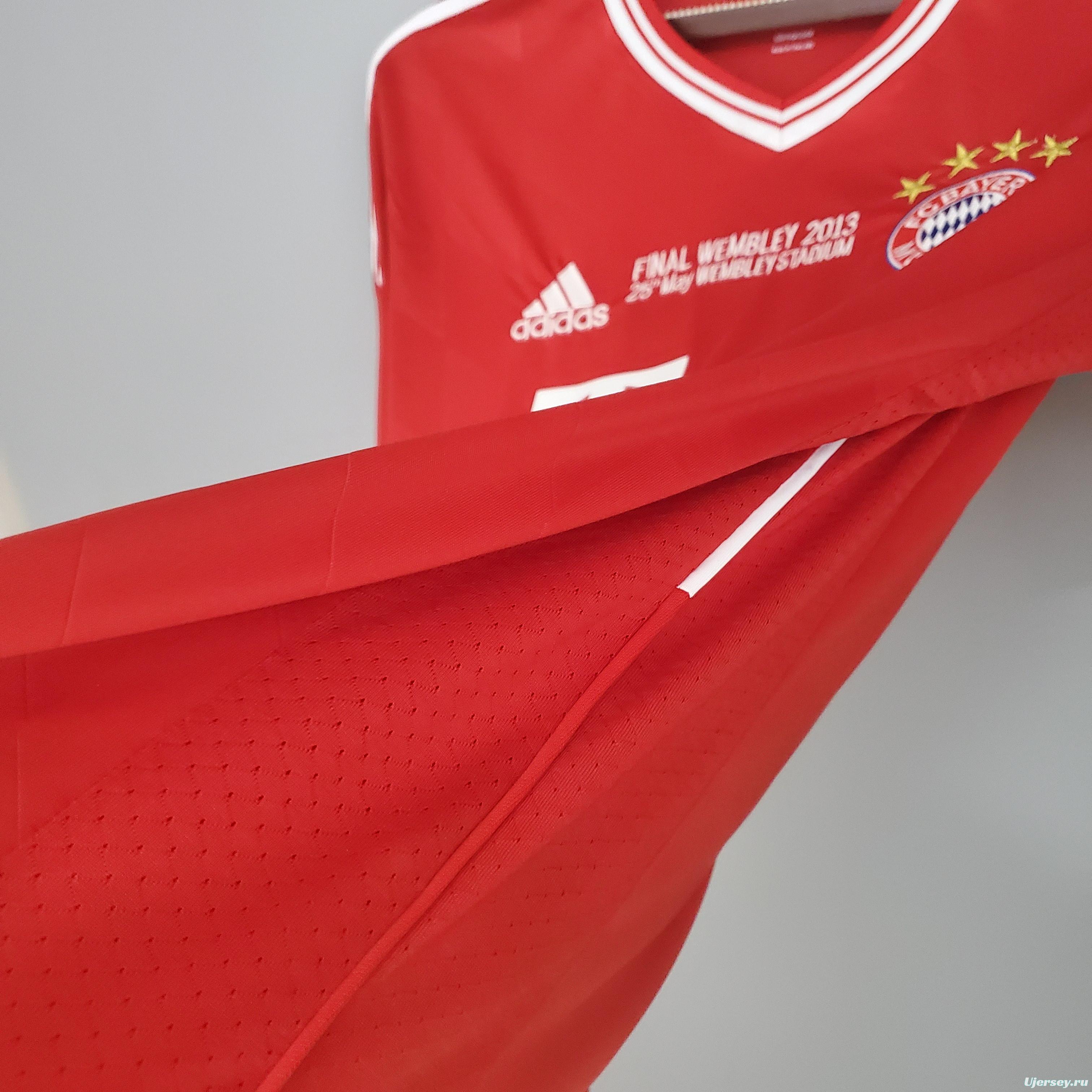 Retro Bayern Munich 12/13 Champions League home Soccer Jersey