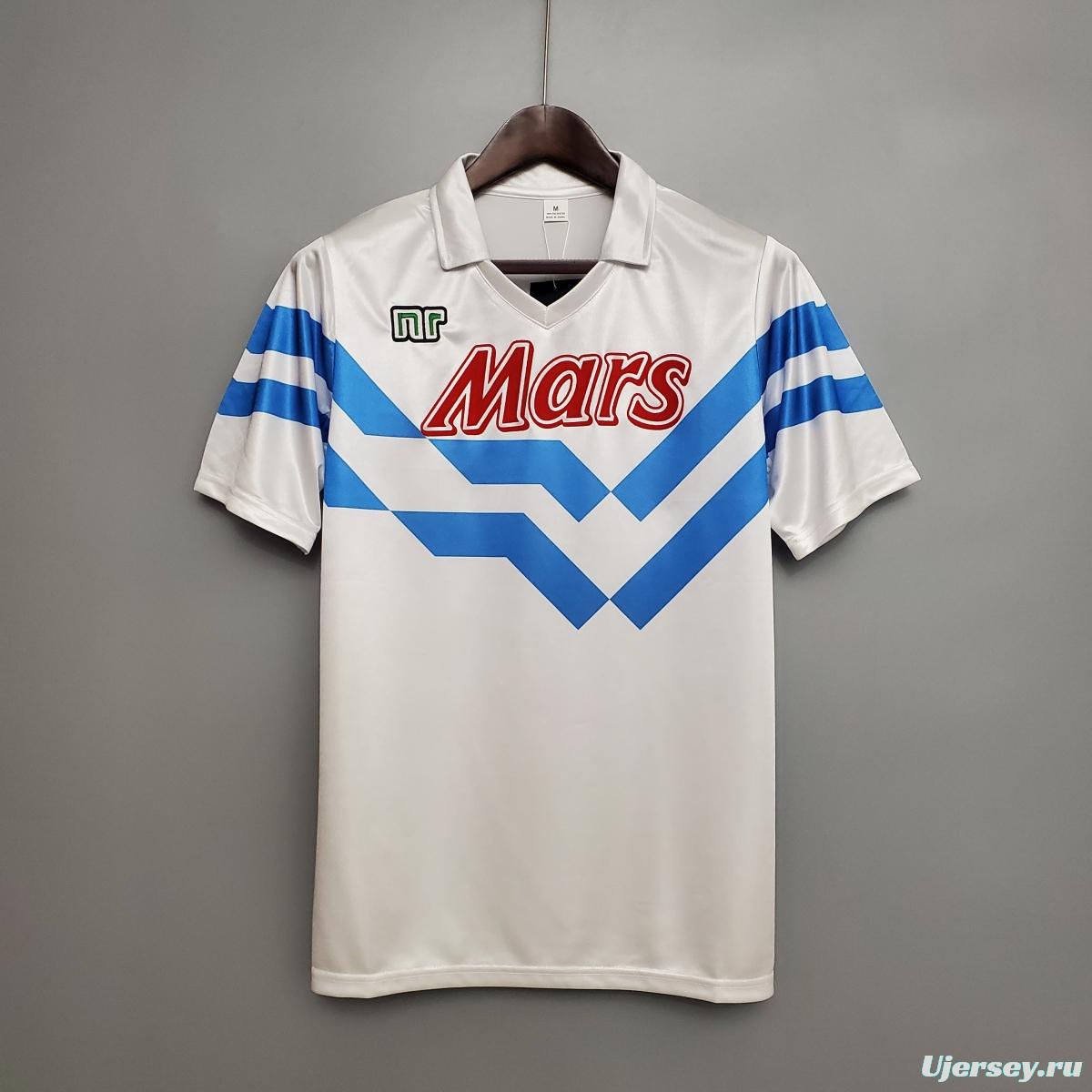 Retro Napoli 88/89 away Soccer Jersey