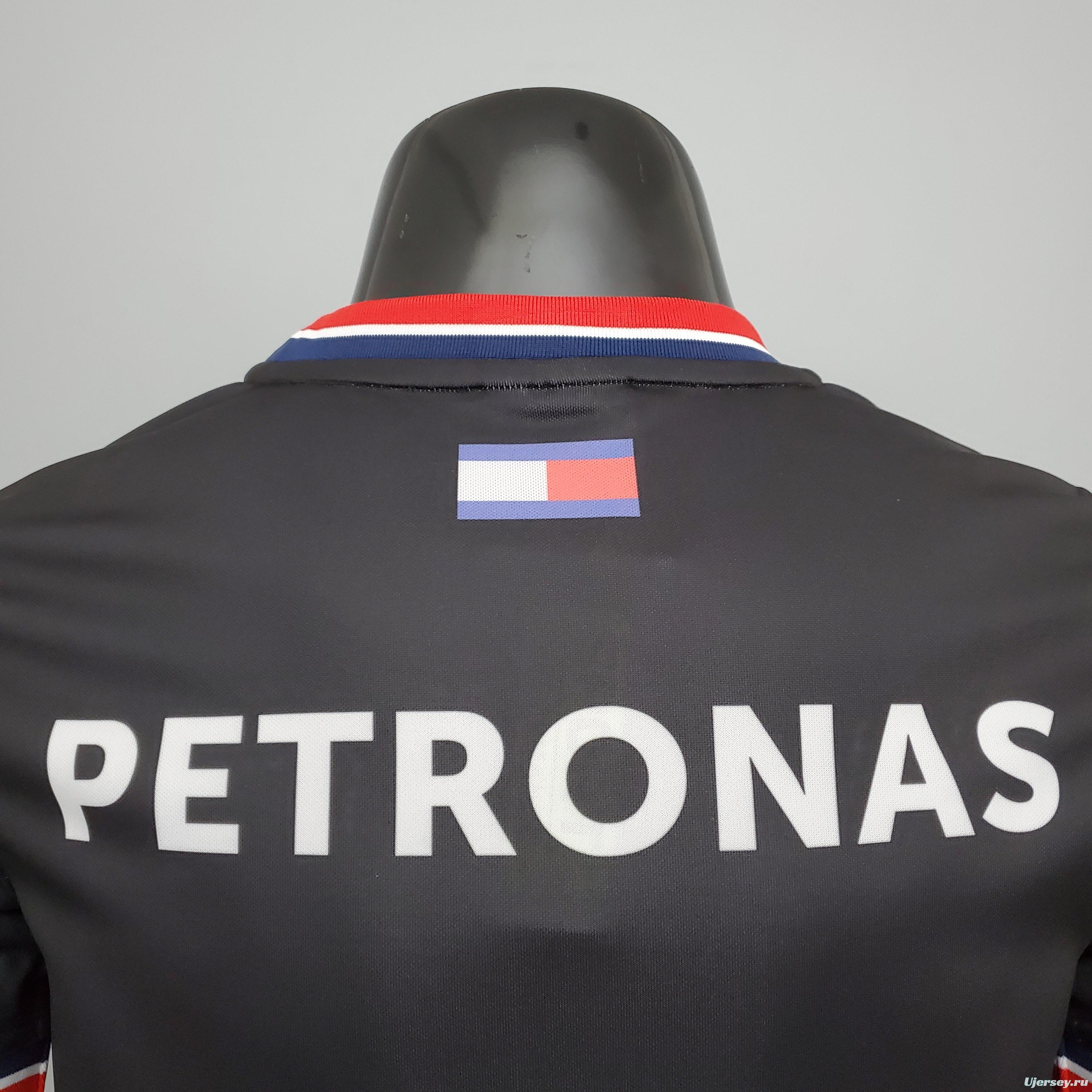 F1 Formula One racing suit; Mercedes black S-5XL