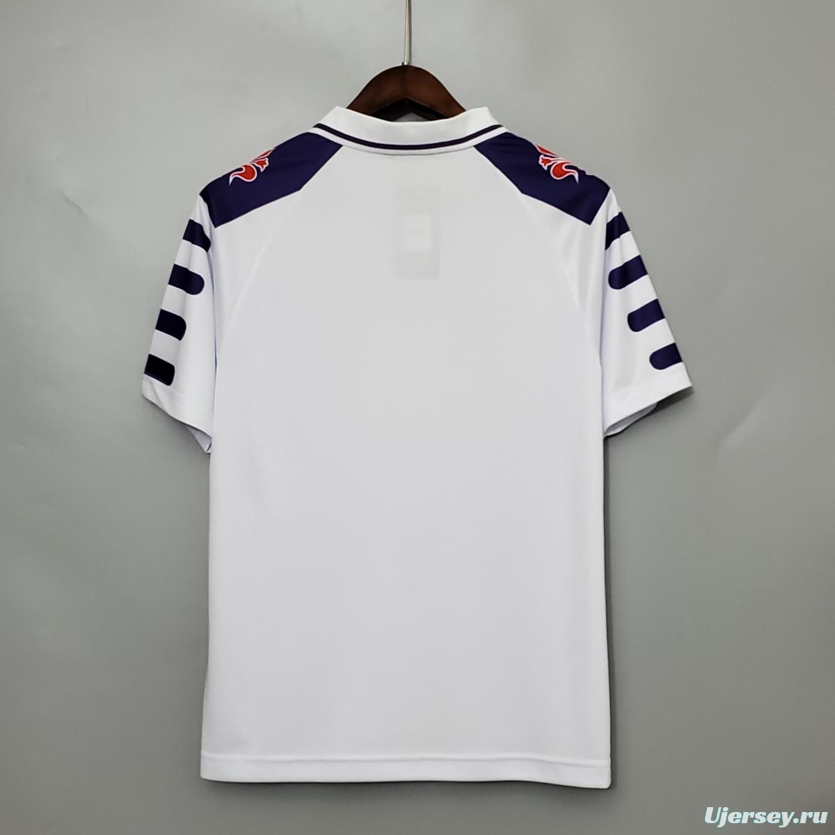 Retro 98/99 Fiorentina Away White Jersey