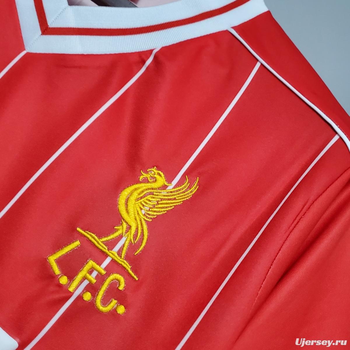 Retro 1984 Liverpool home Soccer Jersey