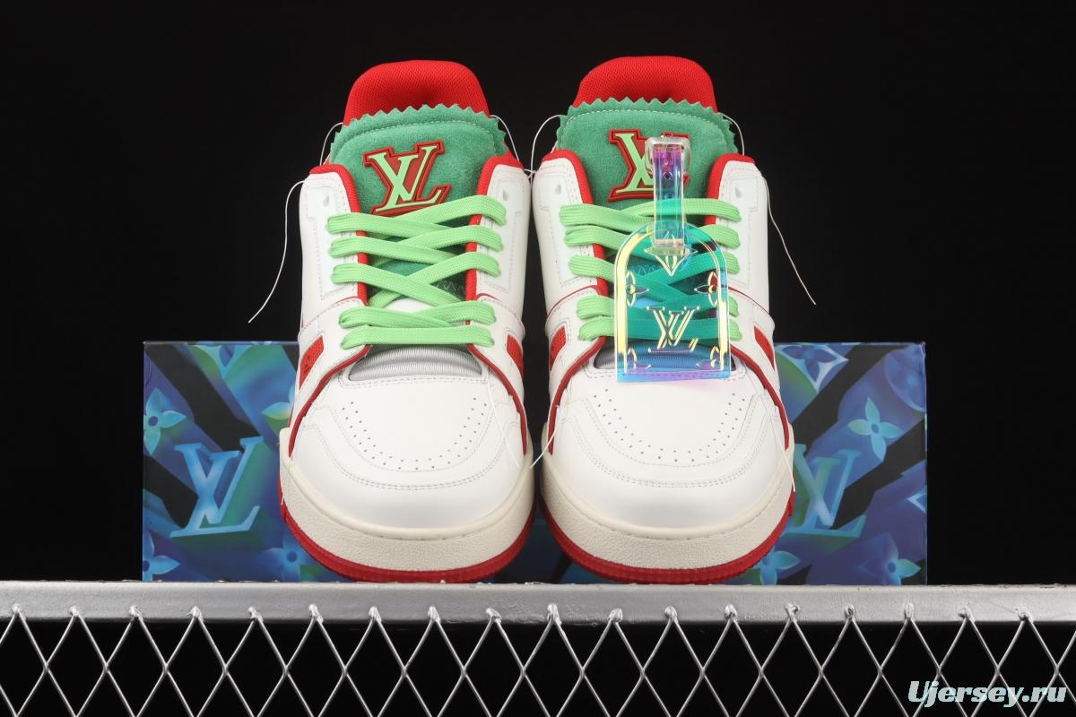 Authentic LV 2021s LV Trainer is limited to the latest color matching in autumn