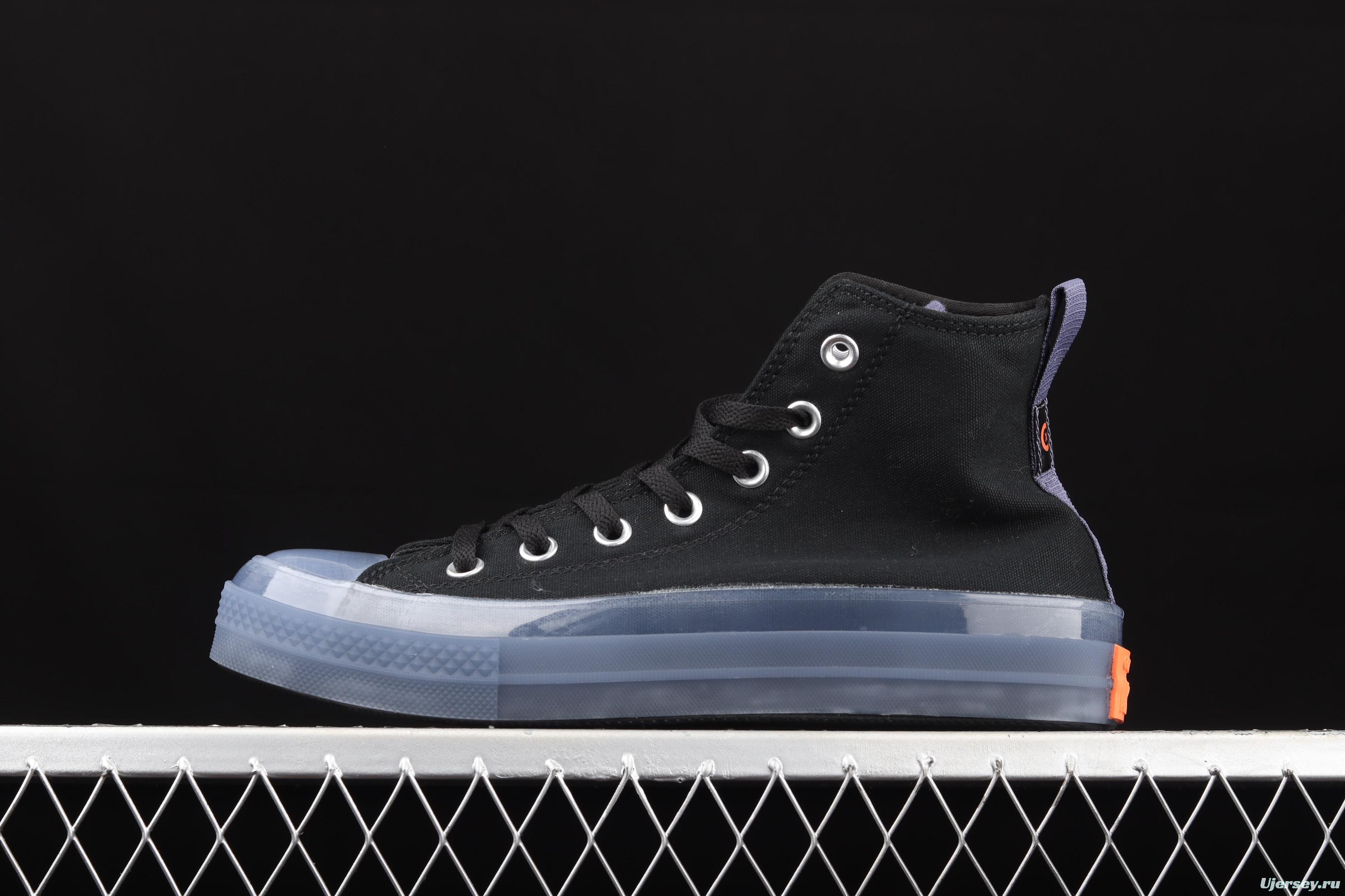 Converse Chuck Taylor All Star CX neutral crystal jelly sole hit color canvas high upper shoes 171400C