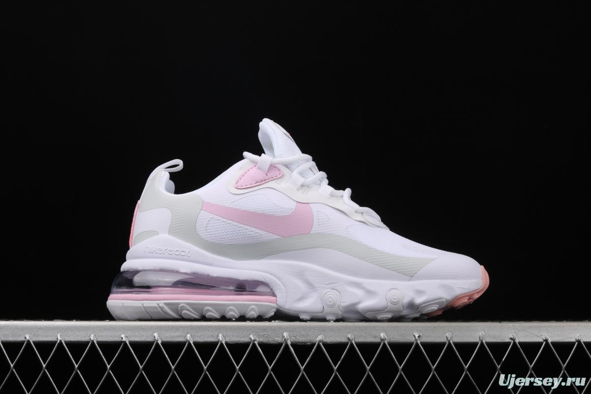 NIKE Air Max 270React new high-frequency mesh function half-palm air cushion running shoes CZ0372-101