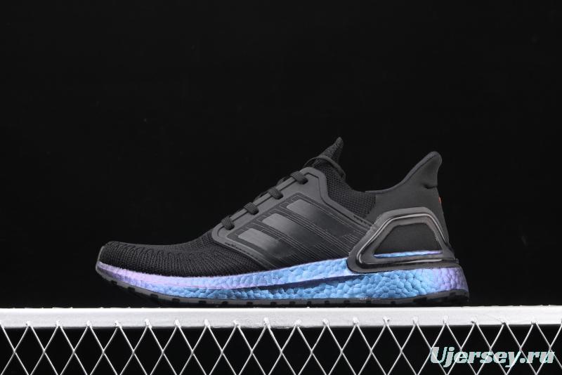 Adidas Ultra Boost 19 Consortium EG1341 sock cover type knitted upper leisure sports jogging shoes