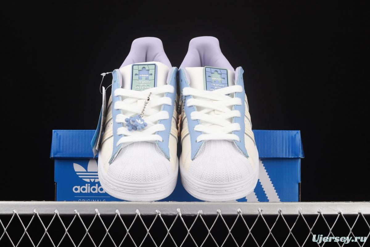 Adidas Superstar GZ3413 shell head classic leisure board shoes