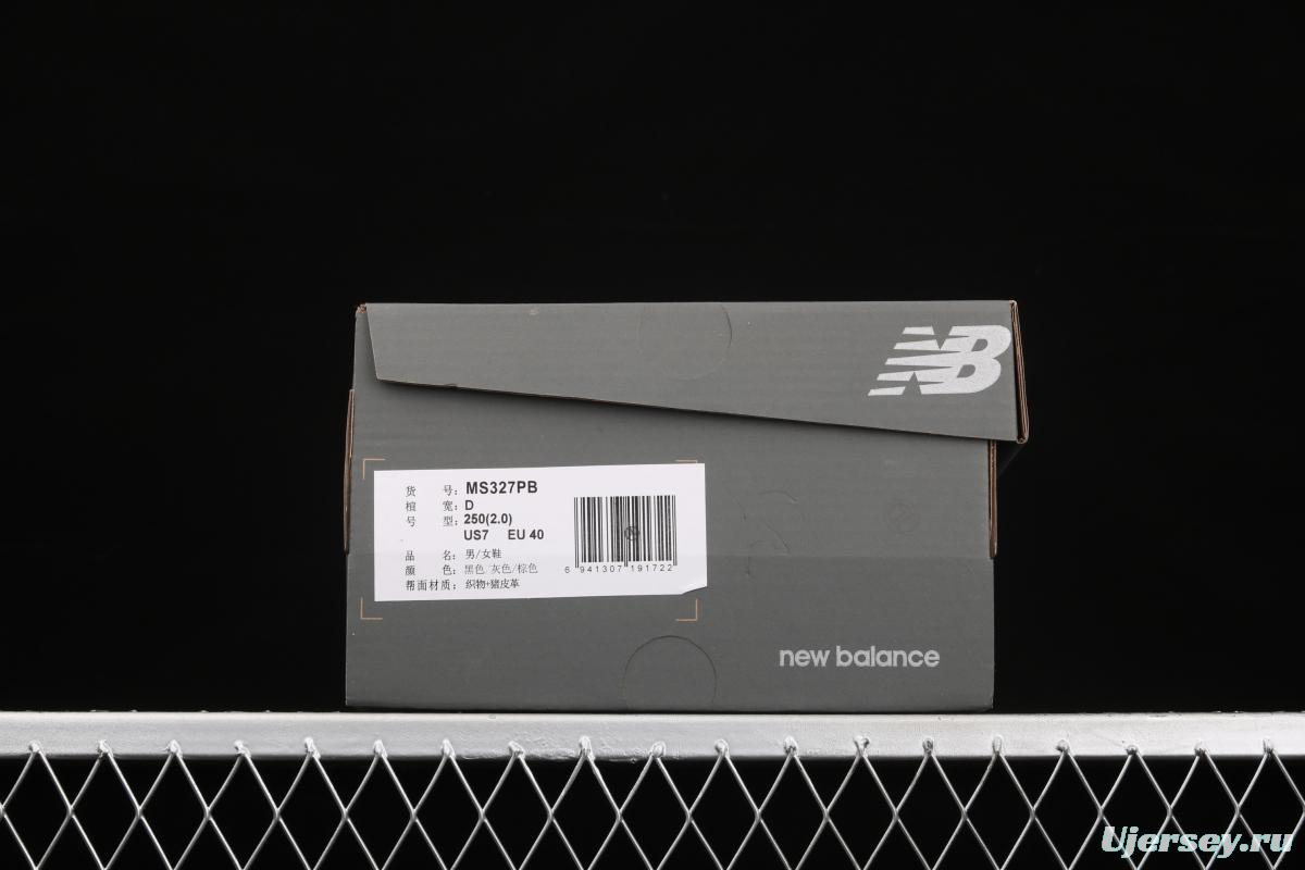 New Balance MS327 series retro leisure sports jogging shoes MS327PB