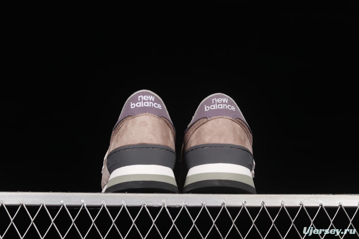 Kxth x New Balance New Bailun 990 Series Joint style retro Leisure running shoes M990KT1