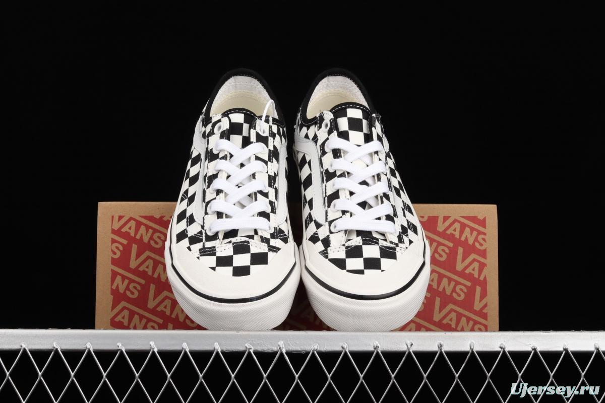 Vans Style 36 Decon SF modified PEACEMINUSONE small head half-moon Baotou checkerboard casual board shoes VN0A3MVL01U