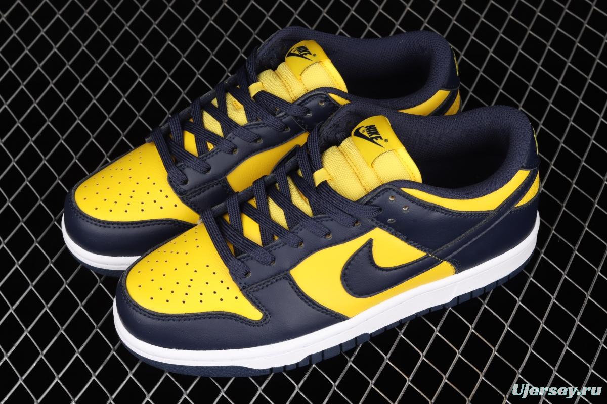 NIKE SB DUNK Low Michigan Michigan color buckle broken backboard fashion casual board shoes DD1391-700