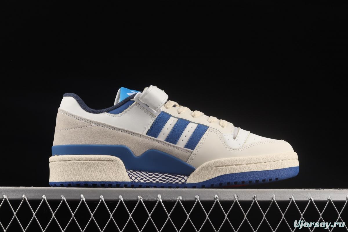 Adidas Originals Forum 84 Low Blue ThreAdidas S23764 popular single classic retro basketball shoes