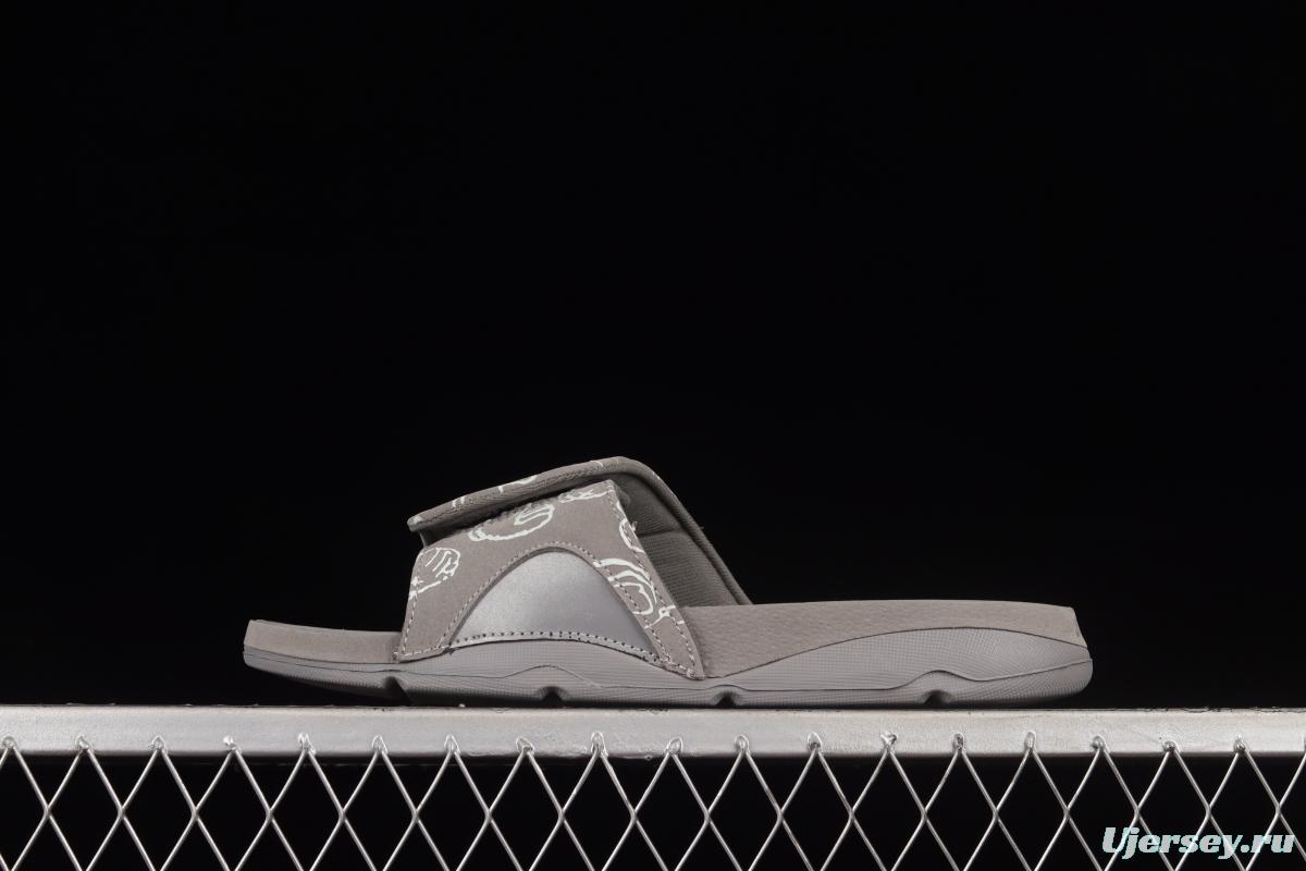 Air Jordan Hydro 4 Retro Trapeze Velcro Slippers 930155-003