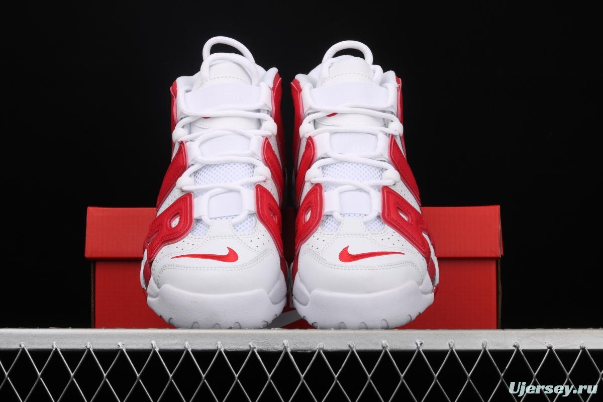 NIKE Air More Uptempo 96 QS Pippen original series classic high street leisure sports basketball shoes 414962-100