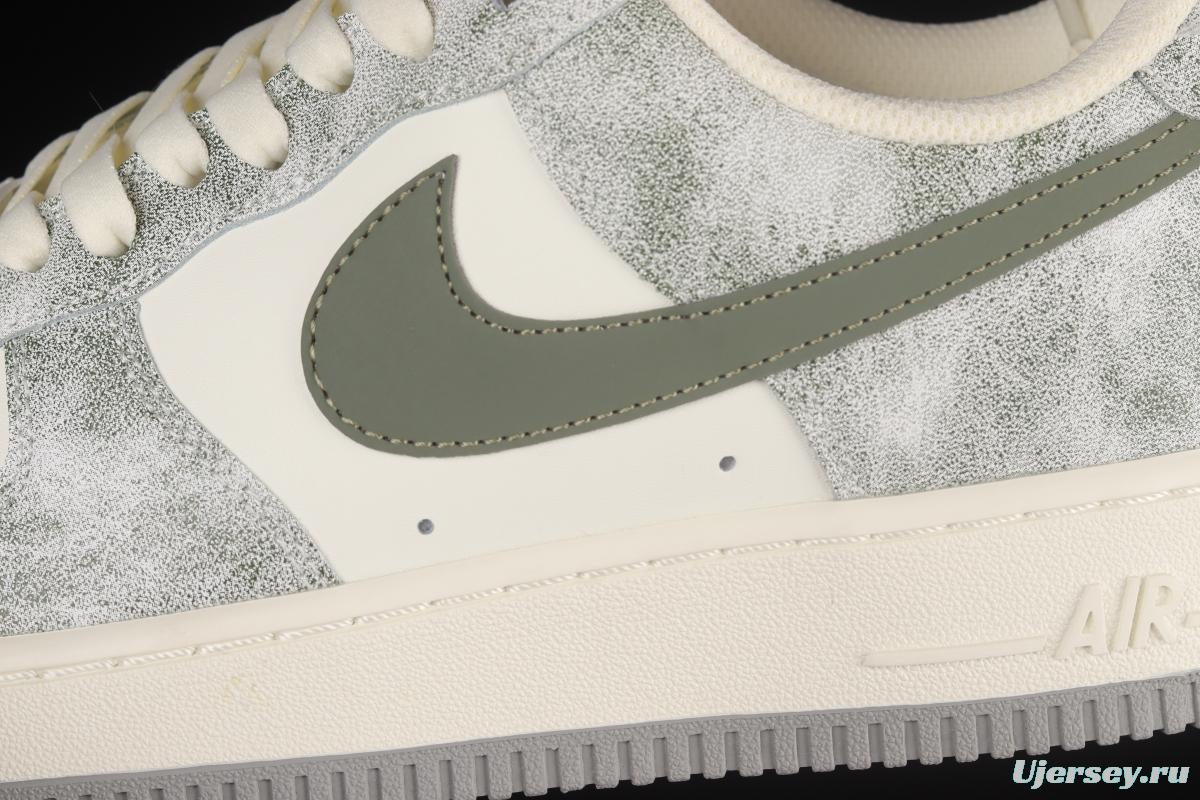 NIKE Air Force 1'07 Low Rock Green Low Top Casual Sneakers BL5866-906