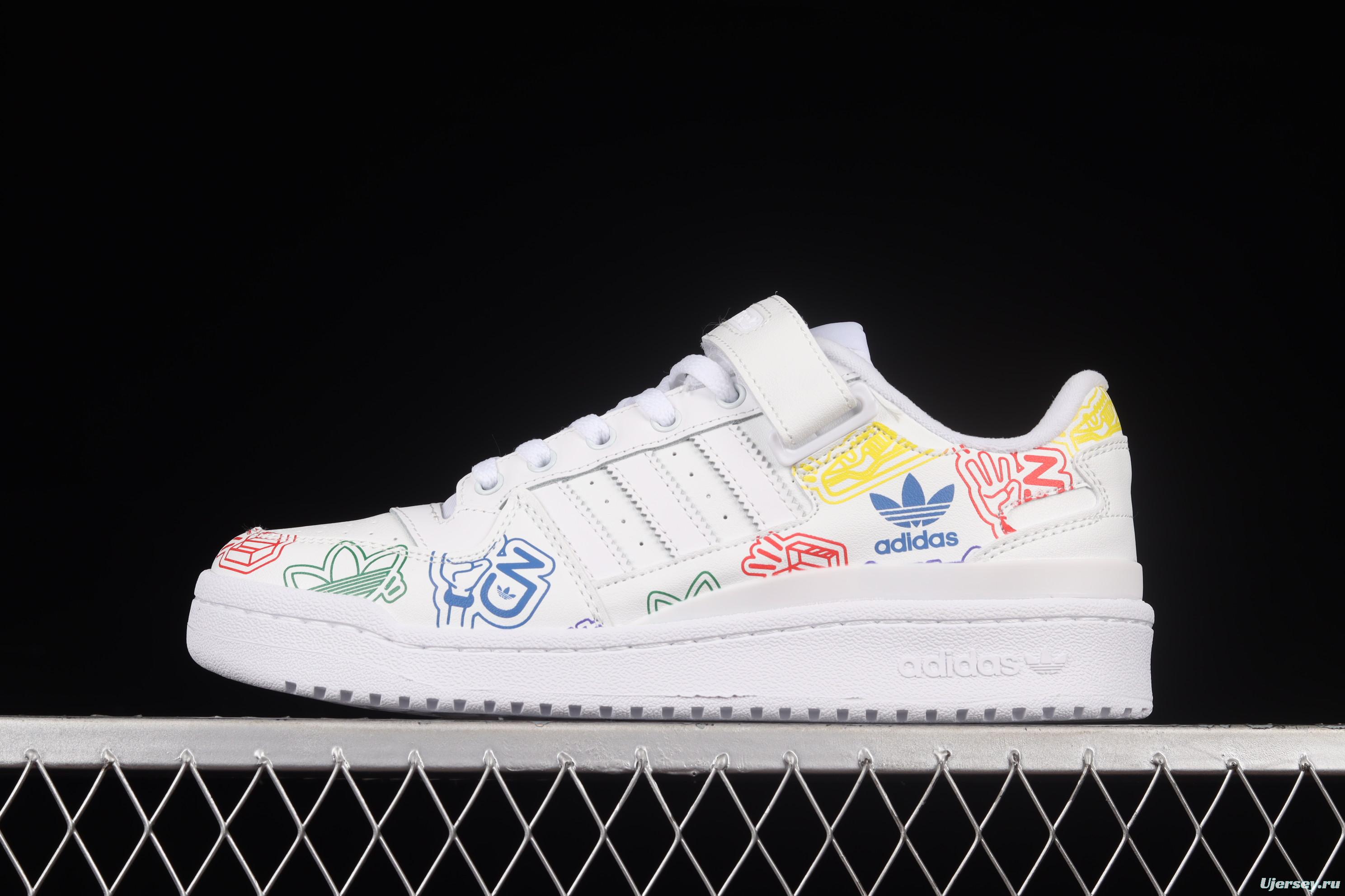 Adidas Forum 84 Low GW4922 popular single classic vintage basketball shoes