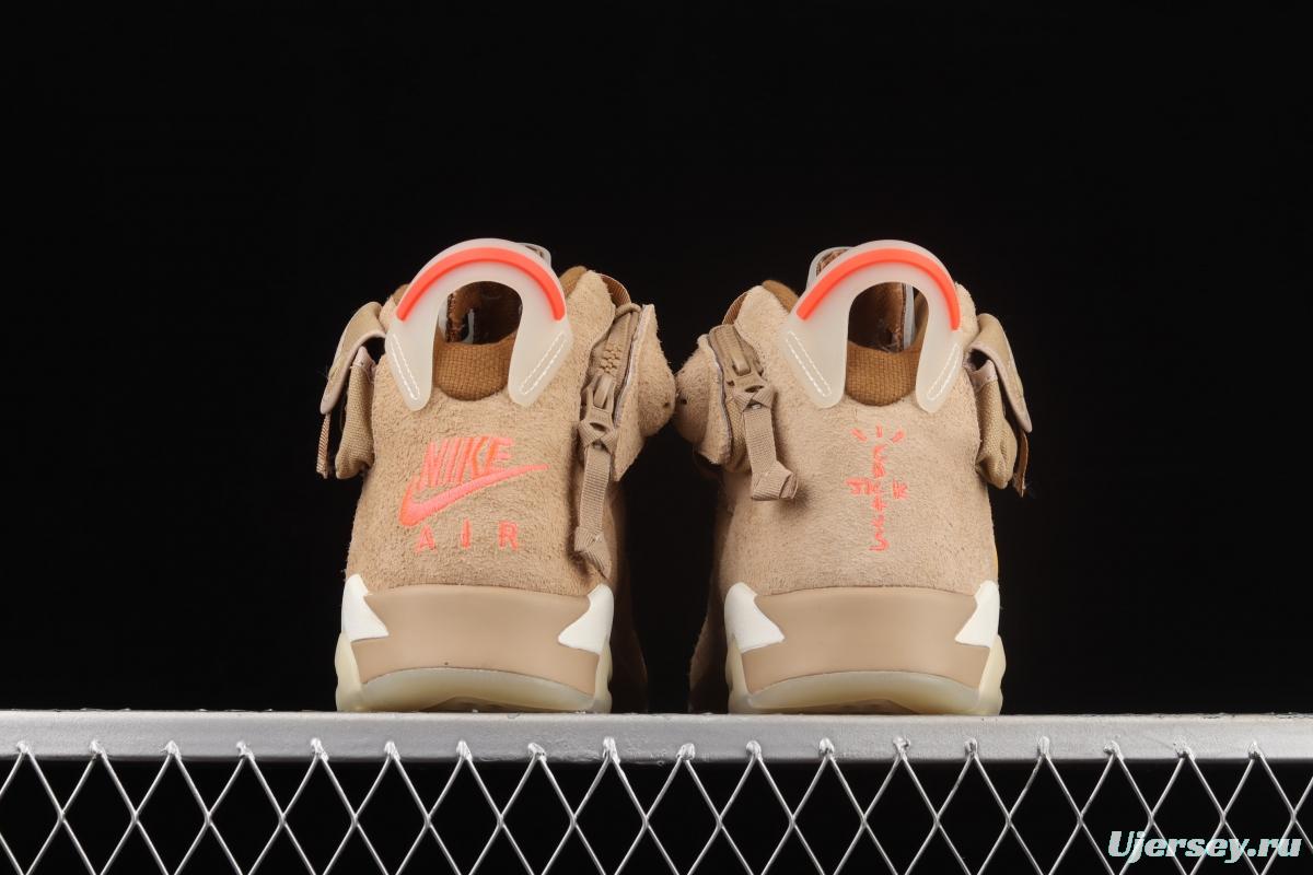 Travis Scott x Air Jordan 6 British Khaki khaki DH0690-200