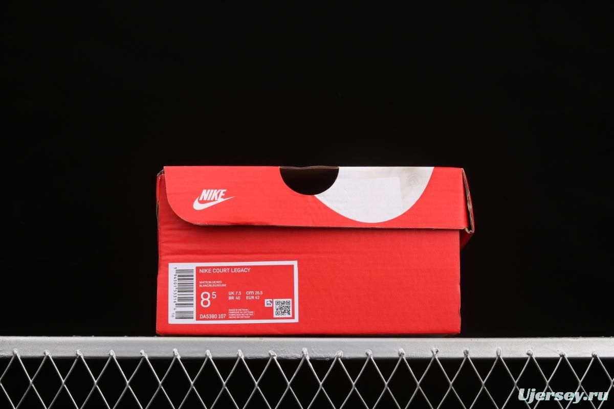 NIKE Court Legacy classic retro leather surface fashion street sports board shoes DA5380-107