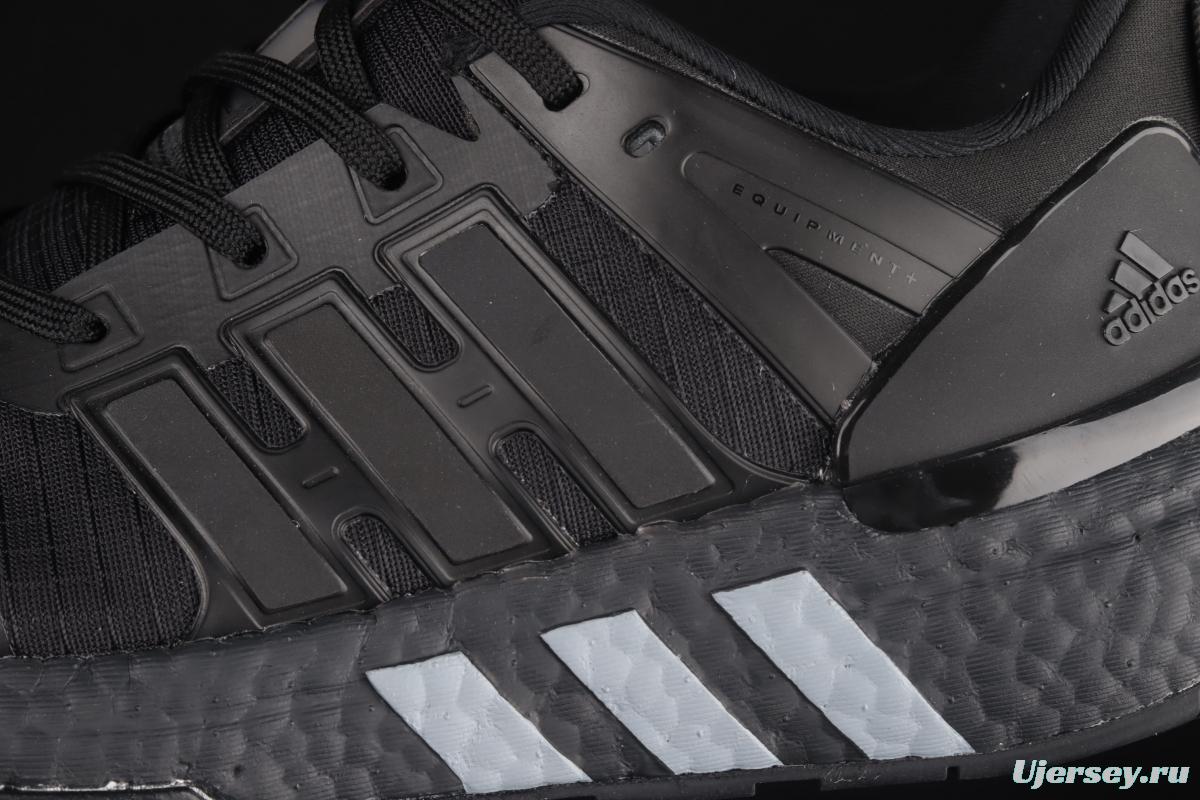 Adidas EQUIPMENT+ GZ1328 2021 new cushioning breathable popcorn casual running shoes