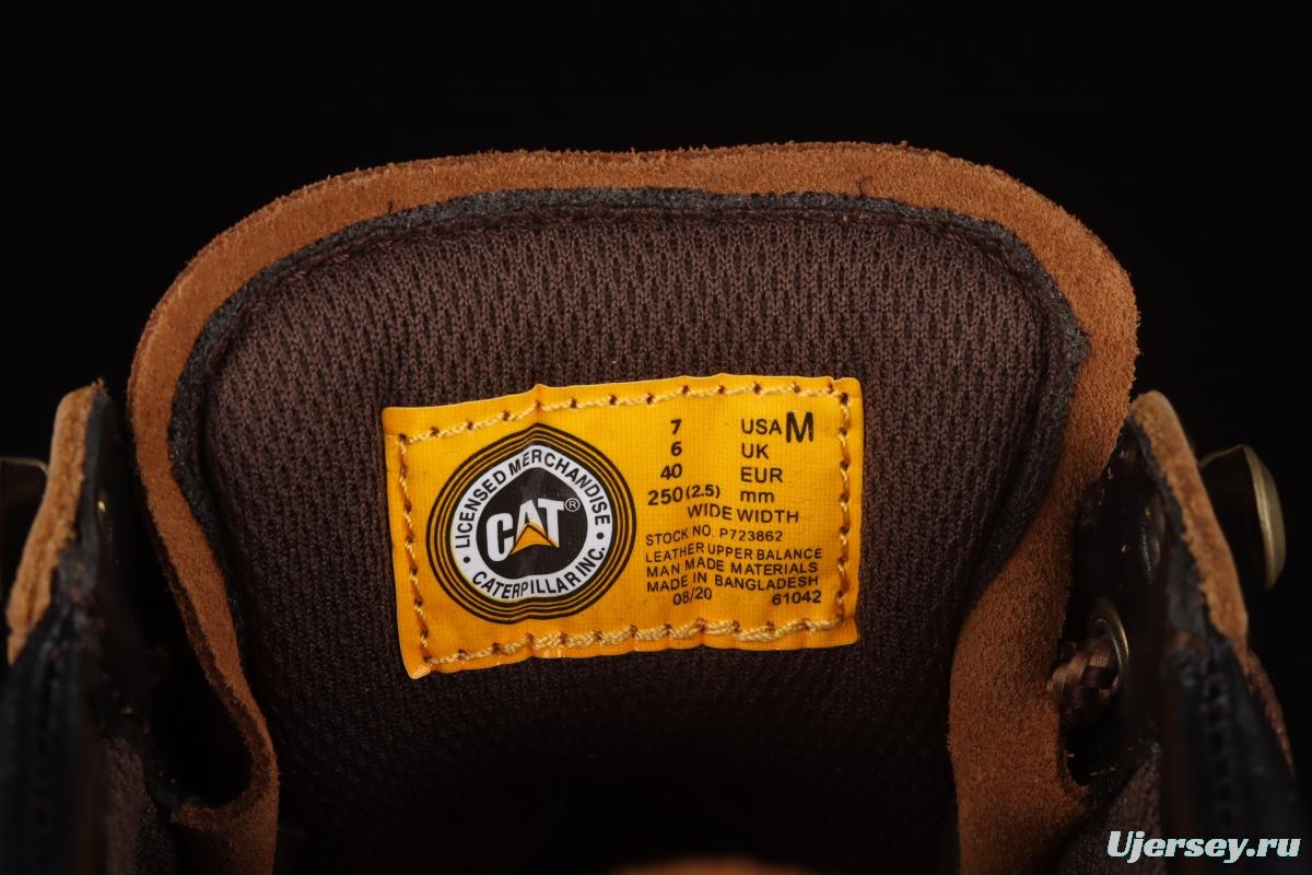 CAT Carter official website new British retro work clothes leisure low-top men's boots P723862