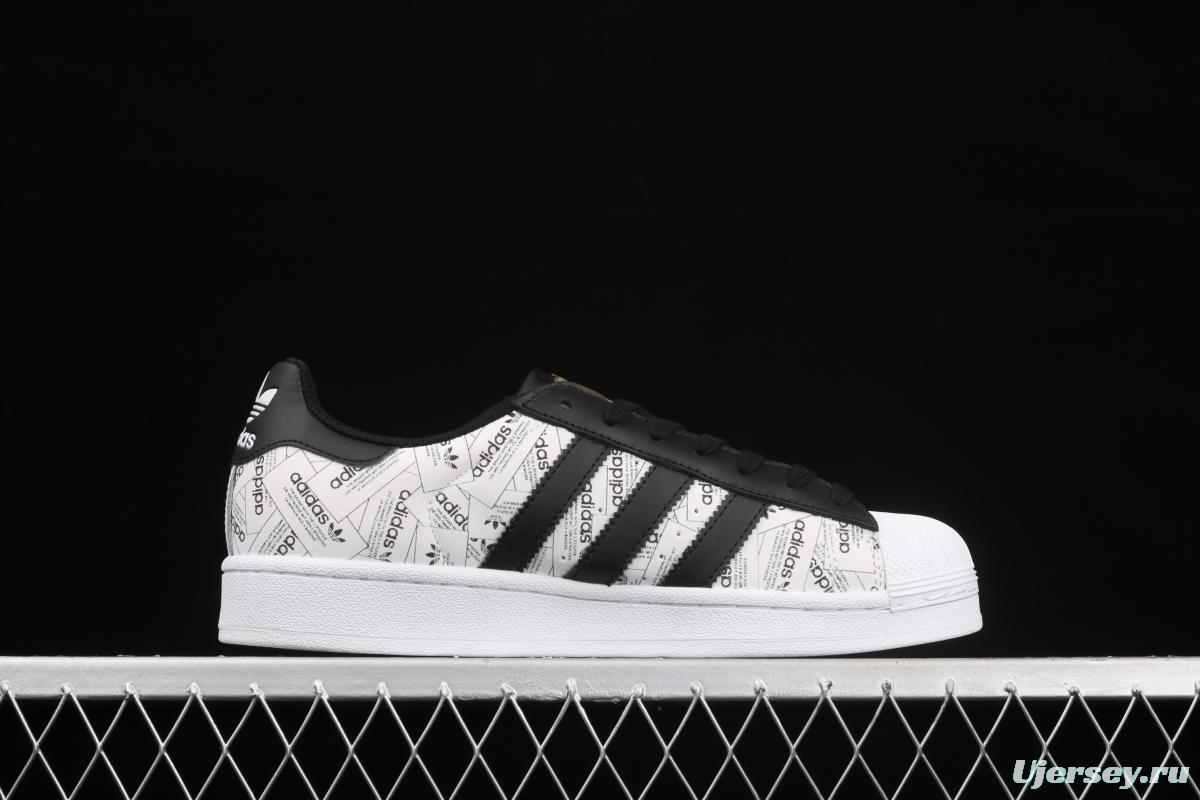 Adidas Originals Superstar EG2915 shell head 3M reflective leisure board shoes