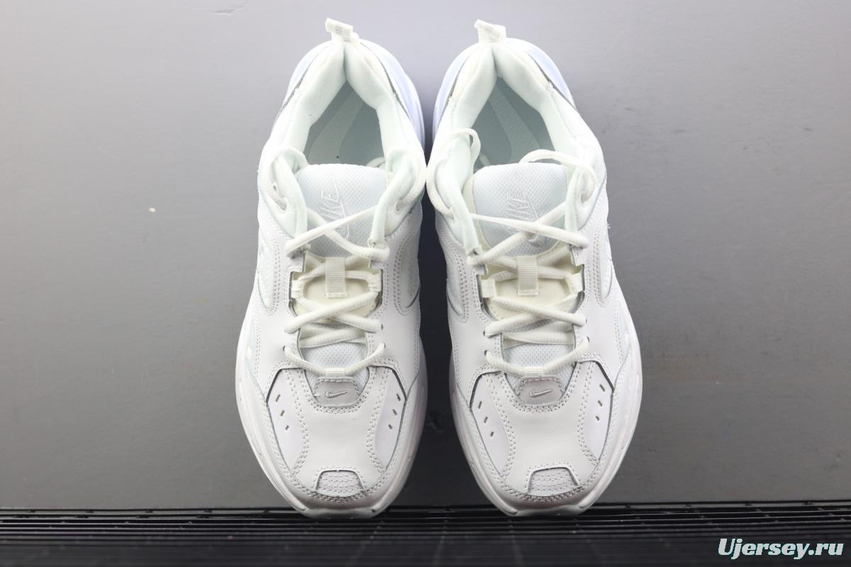 NIKE M2K Tekno all-white color retro sports daddy shoes AV4789-101