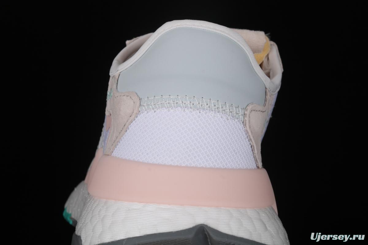 Adidas Nite Jogger 2019 Boost EF8721 3M reflective vintage running shoes