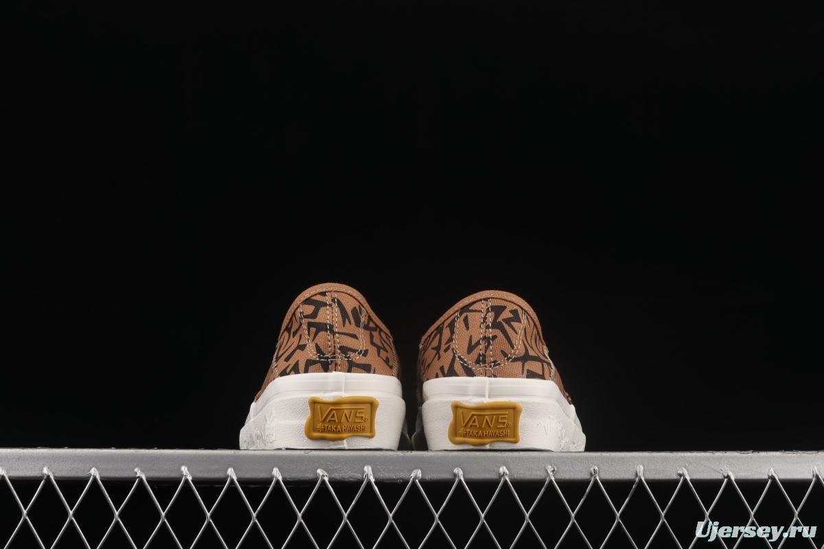 Vans x Taka Hayashi Style 43 Lx co-signed British business retro low-top casual board shoes VN0A7Q4YA6S
