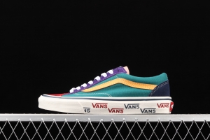 Vans Style 36 ice cream cream blue matching mandarin duck low upper board shoes VN0A54F66T6