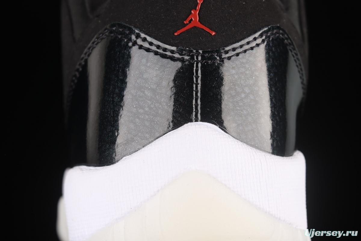 Air Jordan 11 Retro Low 72-10 1 low-help big devil sports culture basketball shoes AV2187-001