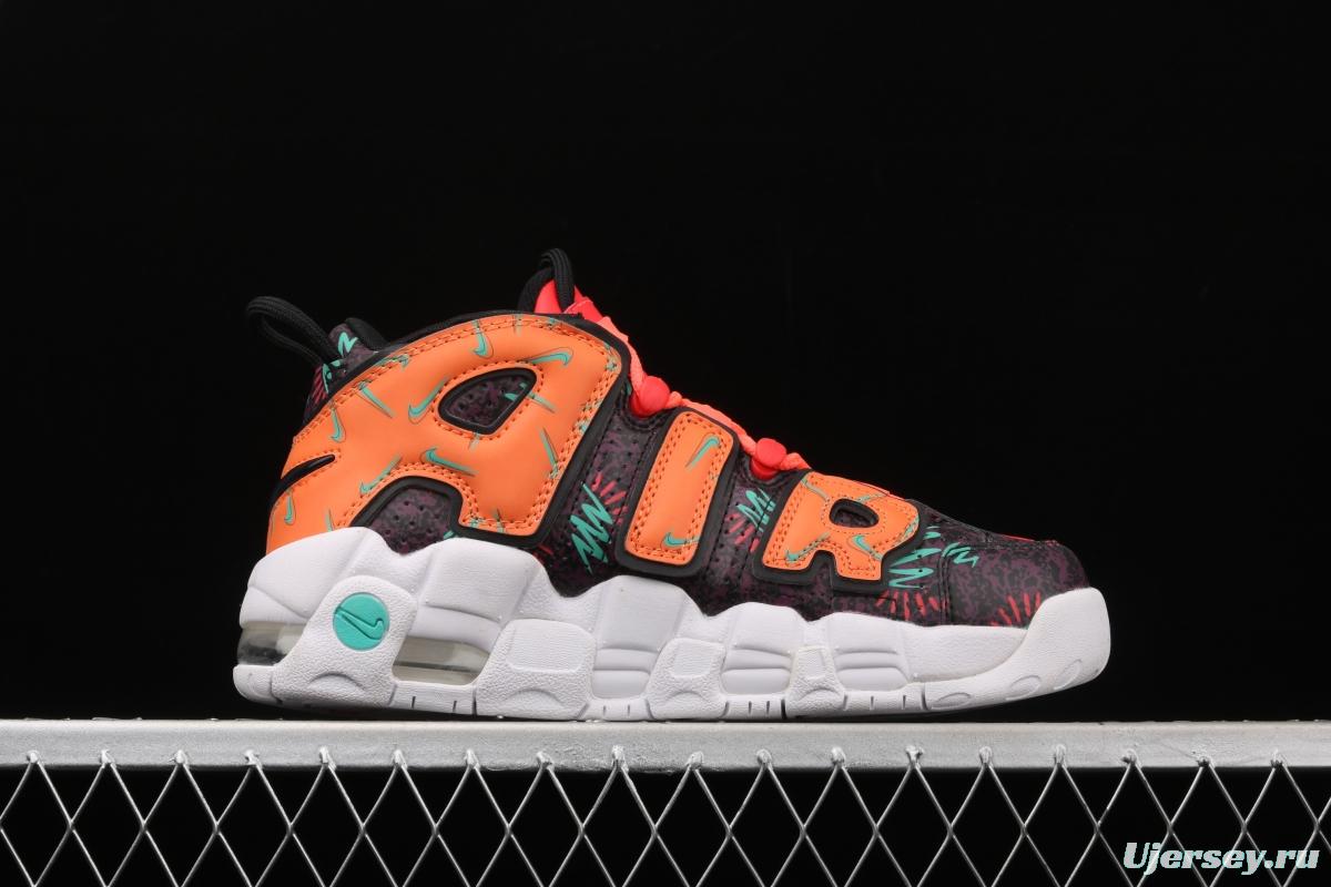 NIKE Air More Uptempo 96 QS Pippen original series classic high street leisure sports basketball shoes AT3408-800