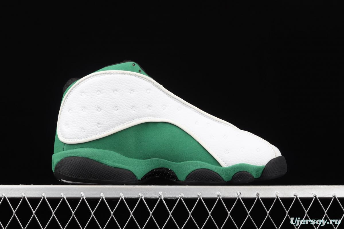 Air Jordan 13 Retro 3 White and green 414571-113