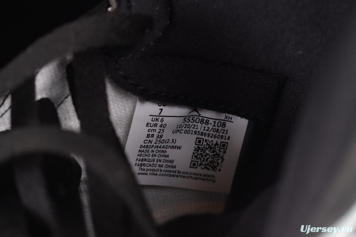 Air Jordan 1 High OG Stage Haze Black Grey Toe 555088-108