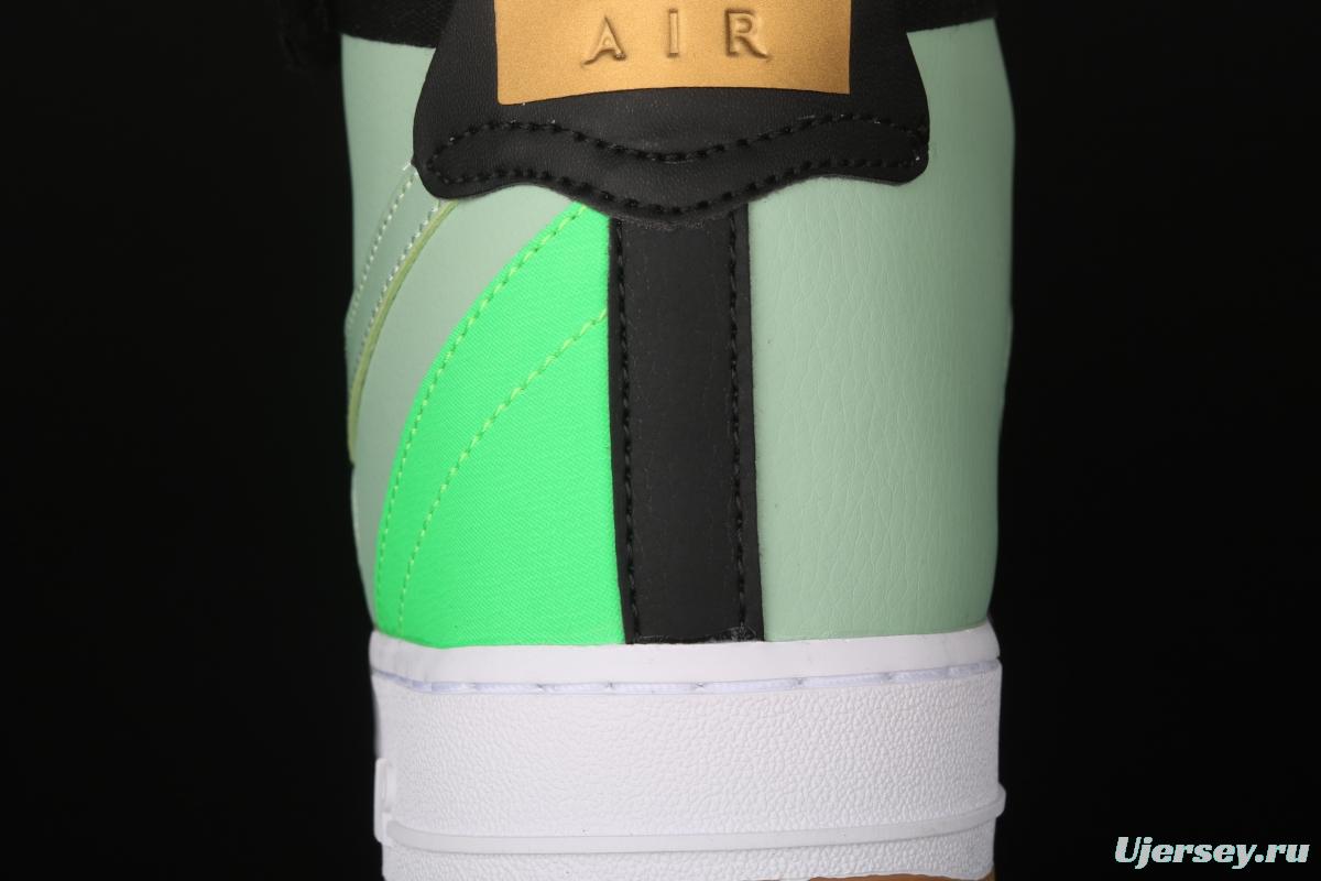 NIKE Air Force 1 High NBA Green Gum NBA Air Force High Top Green Leisure Board shoes CT2306-300