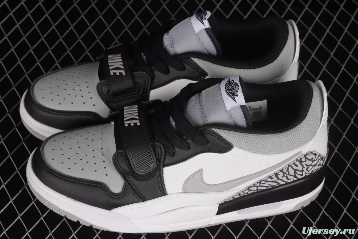 Air Jordan Legacy 312 Low AJ312 Joe 312 rice white black Velcro three-in-one shoes CD7069-105