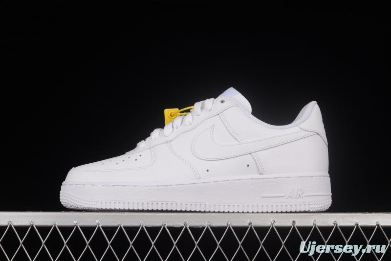 NIKE Air Force 1 '07 Low Classic All White Low Top Casual Sneakers CW2288-111